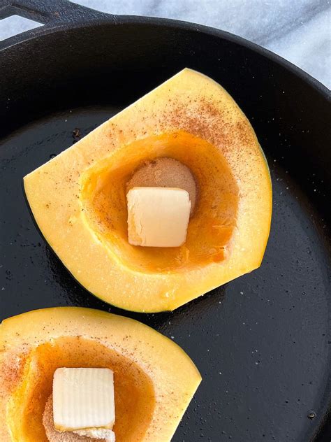 Baked Acorn Squash Halves Chef Lindsey Farr