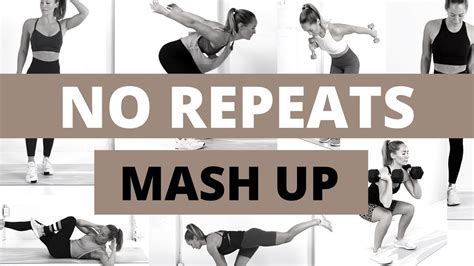 No Repeats Mash Up Hiit Workout Youtube