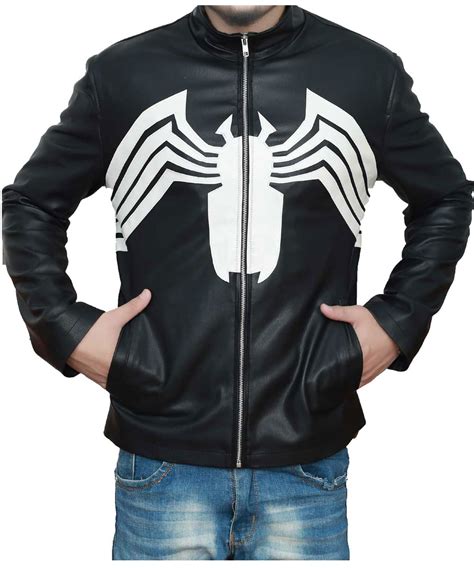 Tom Hardy Venom Leather Jacket | Eddie Brock Leather Jacket - Jackets Master