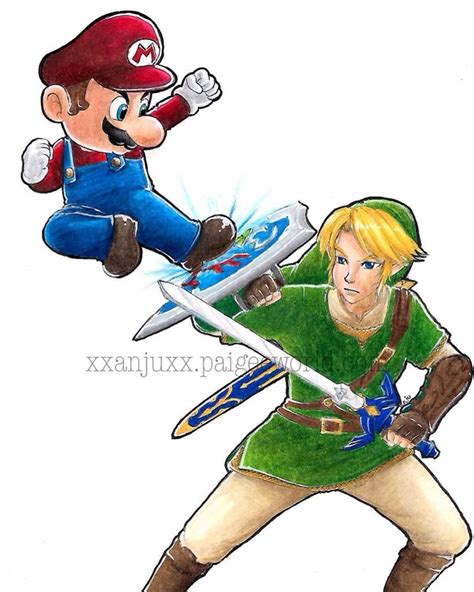 Link Kills Mario