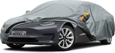 Kayme Heavy Duty Car Cover Waterproof All Weather Custom Fit For Tesla