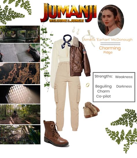 Amelia ‘Earhart’ McDonough - Jumanji OC Outfit | ShopLook | Movie ...