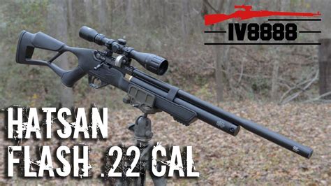 New For 2018 Hatsan Flash 22 Caliber PCP Air Rifle YouTube