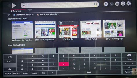 How to enable on-screen keyboard on an LG smart TV running WebOS | Tuvuti