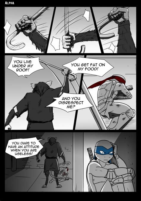 Scene 1 from ''Alpha'' by NeatTea on DeviantArt Tmnt Human, Raphael ...