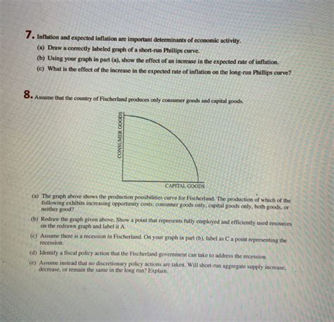 Solved 1 Assume That The United States Economy Is Currently