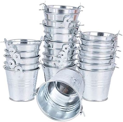 TOYANDONA 12 PIÈCES Sûr Seau en Fer Blanc Glaçage Français Frites Tin