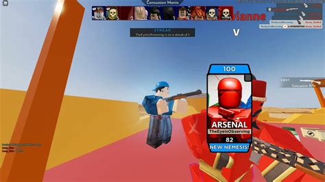 Roblox Arsenal Hacker 1 Youtube