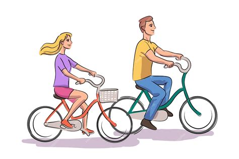 Premium Vector Vector Illustration Romantic Couple Everyday Life