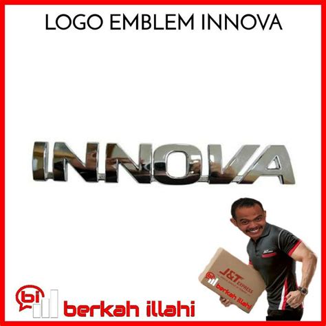 Jual EMBLEM LOGO INNOVA REBORN LOGO TOYOTA INNOVA KIJANG INNOVA TYPE G