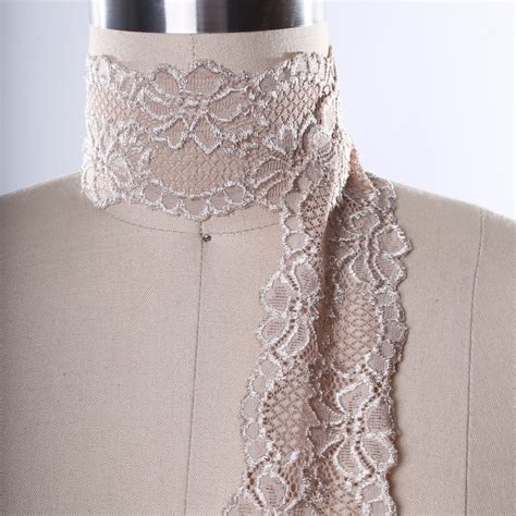 Nude Lace Fabrics Etsy