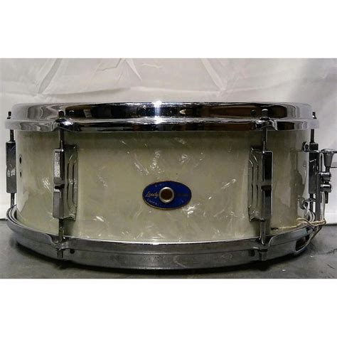 Used Leedy 5 5X14 Snare Drum White Marine Pearl 10 Musician S Friend