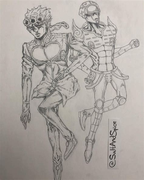 Giorno Giovanna Drawing Pictures Drawing Skill