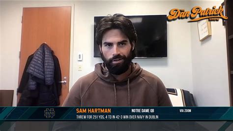 Sam Hartman Discusses His Transition To Notre Dame 08 28 23 Youtube