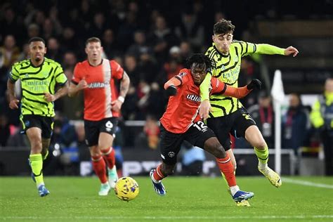 Luton Town vs. Arsenal: Intense Clash between Kabore