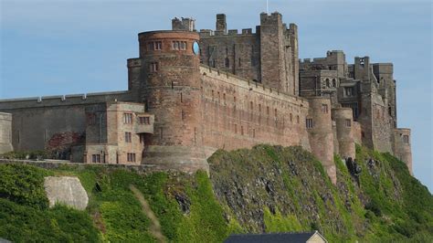 Bamburgh Castle, Northumberland, England, UK, 8/2012: SteveRT ...