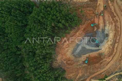 Pembangunan Rumah Tapak Jabatan Menteri Di Ikn Antara Foto