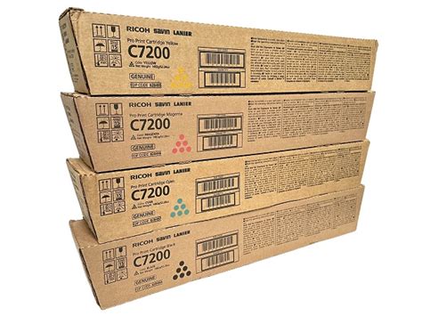 Ricoh C7200X Complete Toner Set GM Supplies