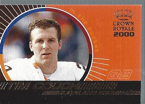 2000 Crown Royale In The Pocket Minis 1 Tim Couch NM MT