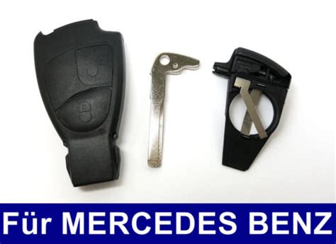 2T Schlüssel Gehäuse Batteriehalter für Mercedes Benz W169 W202 W203