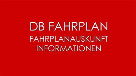 Charakteristisch Offensichtlich M Ll Fahrplan Db Auskunft Kitt