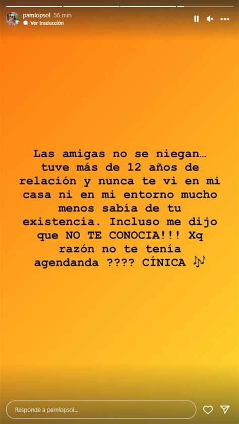 Pamela L Pez Se Enfrenta A Pinky De Pamela Franco Por Decir Que Es