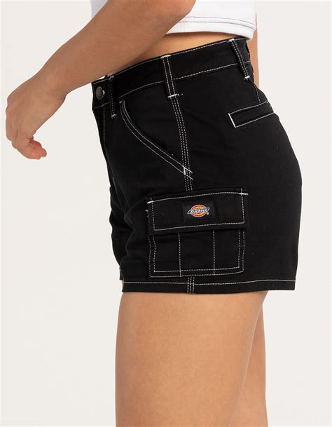 Dickies Women Cargo Shorts Black Tillys