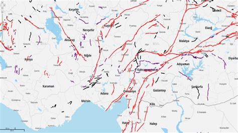 Adana deprem riski nedir Adana fay hatları ve deprem risk haritası