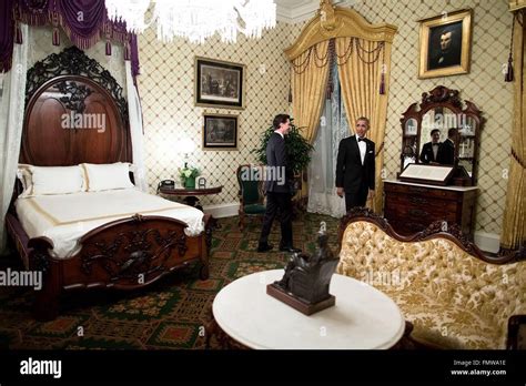 Lincoln bedroom white house hi-res stock photography and images - Alamy