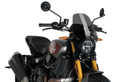 Puig Vizir Naked New Generation Sport Indian Ftr Dark Smoke