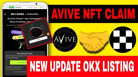 AVIVE Mining App New Big Update AVIVE NFT CLAIM Free NFT With OKX