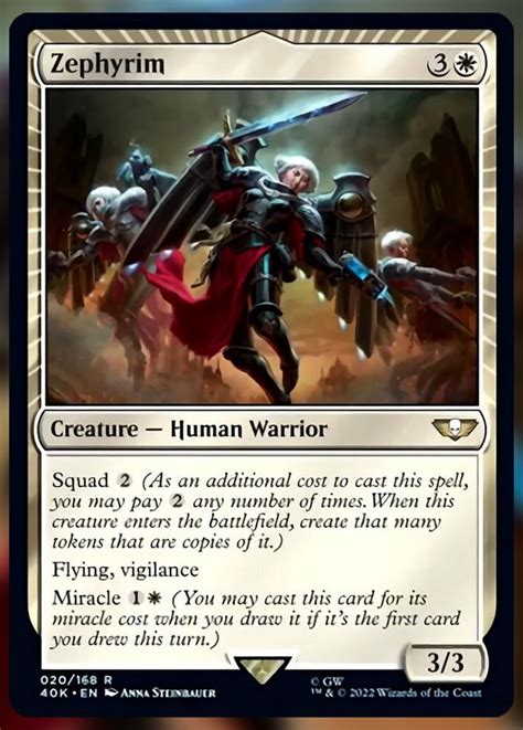 Every Card In The Warhammer 40K Forces Of The Imperium Commander Deck MTG