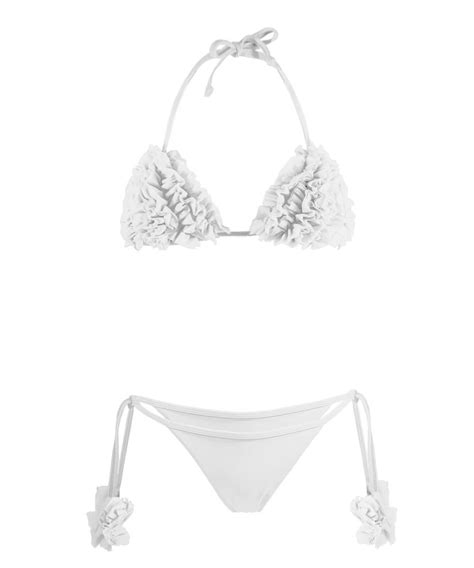 Bikini Campionario Bianco Kinda 3D Swimwear