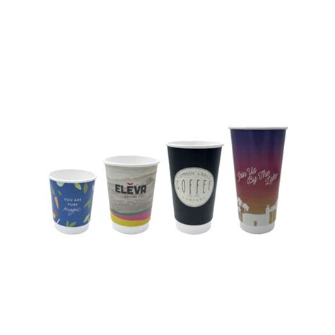 Custom Double Walled Hot Cups Sleeve A Message