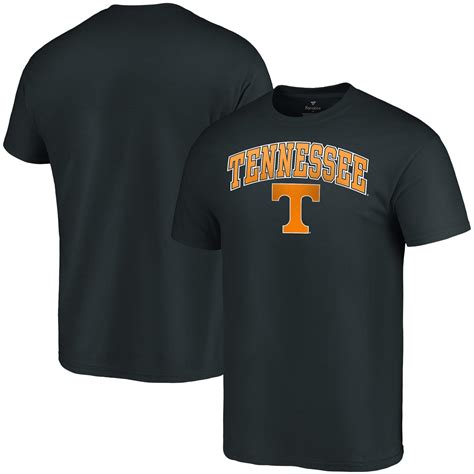 Mens Fanatics Branded Black Tennessee Volunteers Campus T Shirt