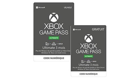 Bon Plan Xbox Labonnement Xbox Game Pass Ultimate 3 Mois 3 Mois