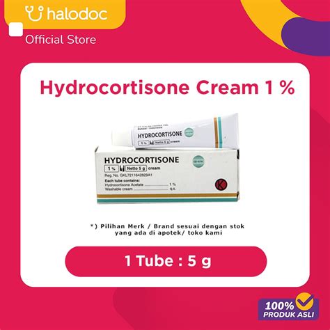 Jual Hydrocortisone Cream 1 5 G Shopee Indonesia