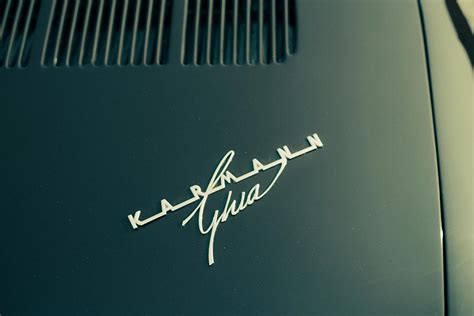 Karmann Ghia Logo Photograph By Benjamin Dupont Fine Art America