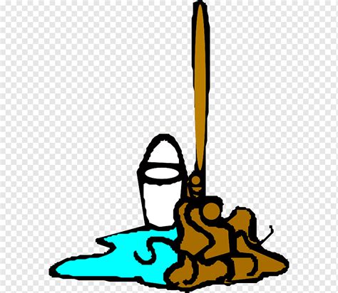 Mop Bucket Cleaner Cleaning Cartoon Janitor Cleaning Shoe Png PNGWing