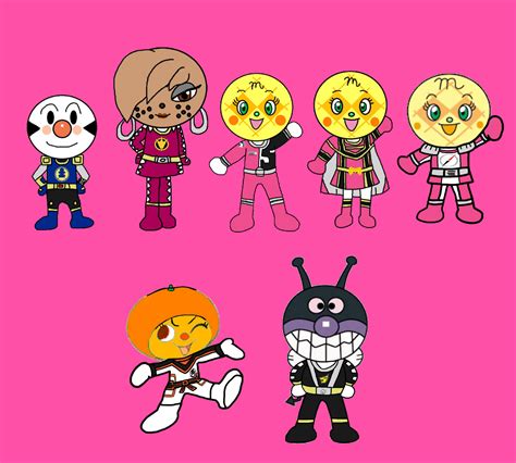 Anpanman Sentai Sentai Pink Disney Era By Joshuat1306 On Deviantart