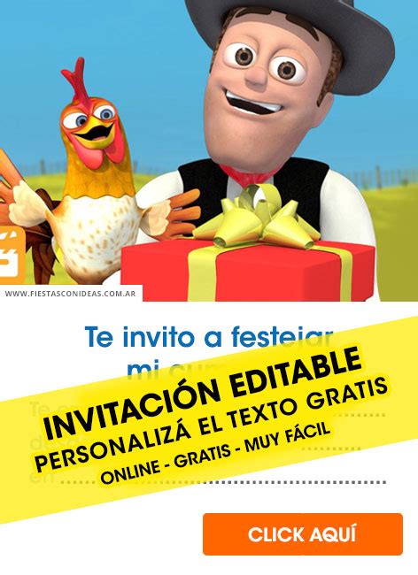 16 Invitaciones De La Granja De ZenÓn Gratis Para Editar Imprimir O Enviar Por Whatsapp