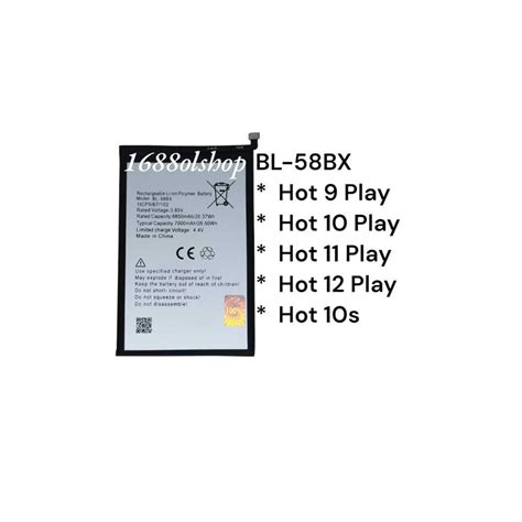 Jual Baterai Original Infinix Bl Bx Hot Play S Play Play Play X X X