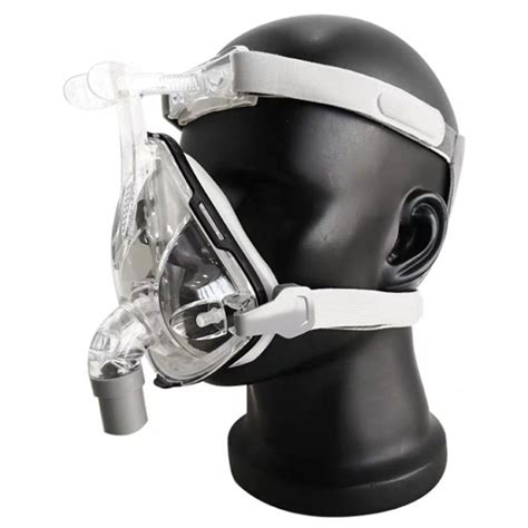 Universal Cpap Face Mask Silicone Respirator Ventilator Mask With ...