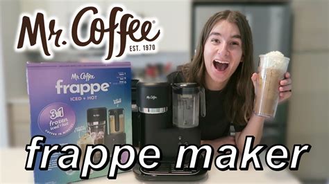 Mr Coffee Frappe Maker Instructions Chaya Wyatt