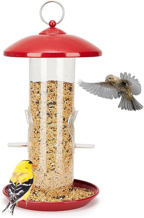 Amazon Kingsyard Tube Wild Bird Feeders For Outside Hanging