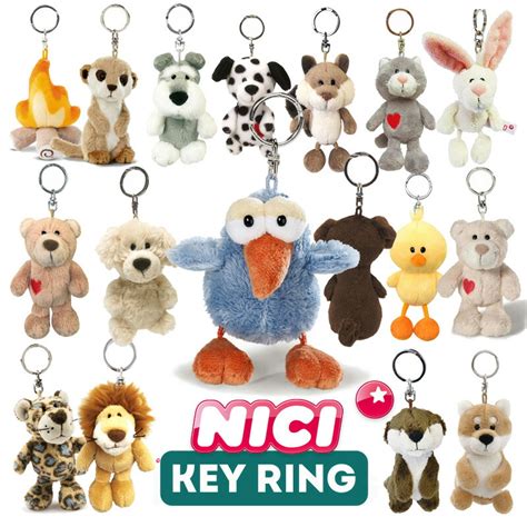 【楽天市場】nici（ニキ）キーリング Key Ring（アニマル動物かわいいキーホルダービーンバッグギフトプレゼント