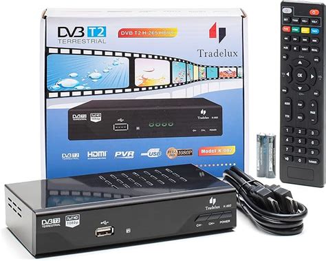 Decodificador DVB T2 Receptor Digital Terrestre 2024 Mpg 4 Full HD