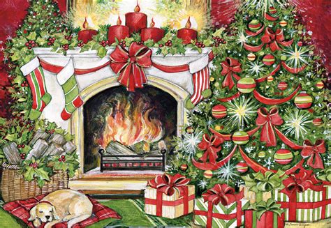 Christmas Warmth Pieces Lang Puzzle Warehouse