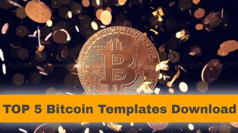 Bitcoin Logo Reveal Templates Free Download After Effects Templates