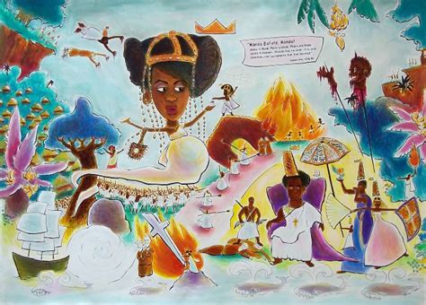 "Kimpa Vita and the Concert of Kongo" - ZEAL HARRIS ~ Visual Artist